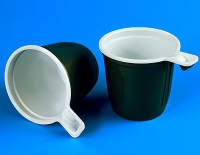 Одноразовые кофейные чашки из пластика