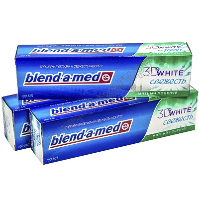   BLEND-A-MED   100 3D WHITE     ''P&G''   1/6/24