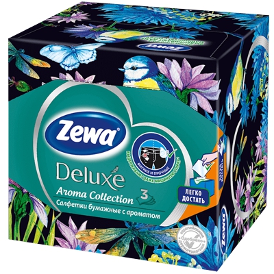      3- 60 / ZEWA  DELUX AROMA COLLECTION    1/18